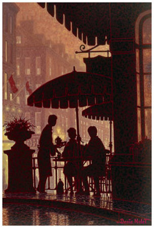 Diner A Deux Print Diner A Deux Print