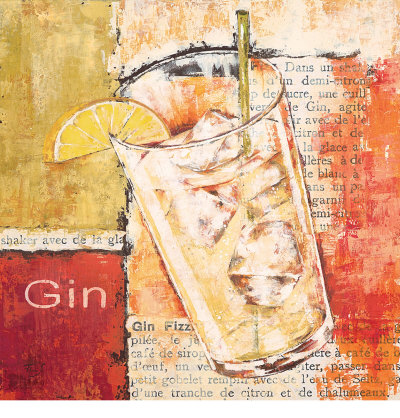 Gin Fizz Print Gin Fizz Print