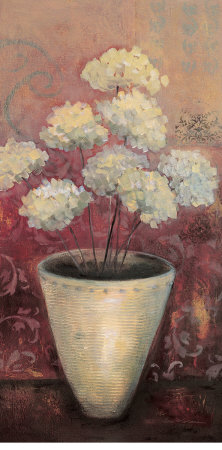 Hydrangea Vase Print Hydrangea Vase Print