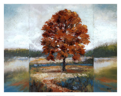 Evening Oak Print Evening Oak Print