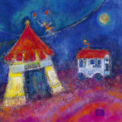 Le Cirque II Print Le Cirque II Print