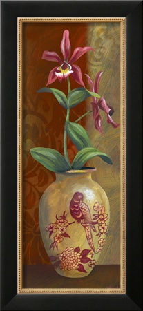 Oriental Vase I Framed Print Oriental Vase I Framed Print