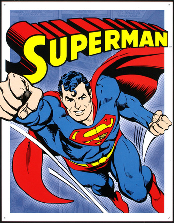 Superman Tin Sign Superman Tin Sign