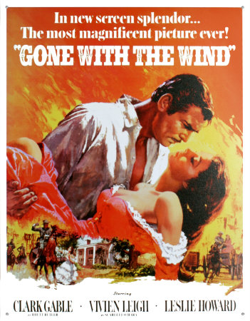 Gone With The Wind Tin Sign Gone With The Wind Tin Sign