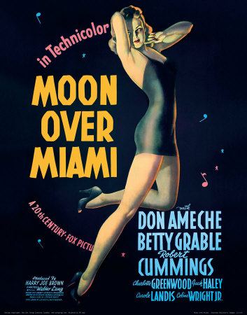 Moon over Miami Print Moon over Miami Print