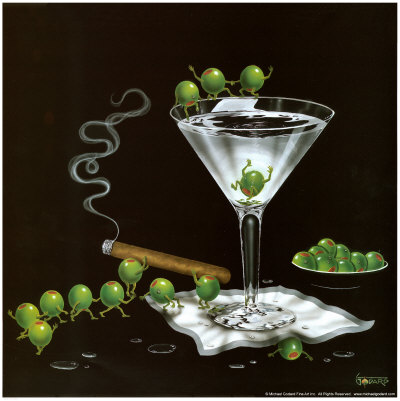 Martini Limbo Print Martini Limbo Print