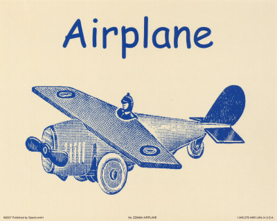 Airplane Print Airplane Print