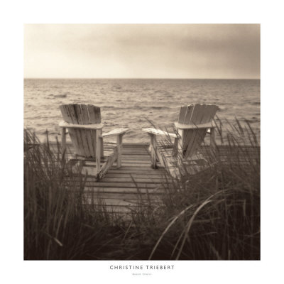 Beach Chairs Print Beach Chairs Print