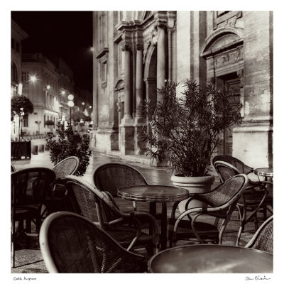 Cafe, Avignon Print Cafe, Avignon Print