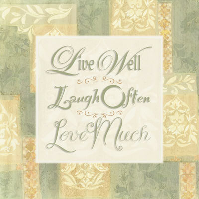 Live Well Print Live Well Print