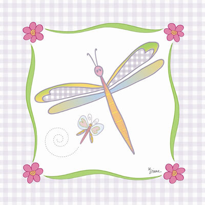 Dragonfly of Hearts Print Dragonfly of Hearts Print