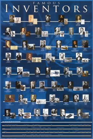 Famous Inventors Poster Famous Inventors Poster
