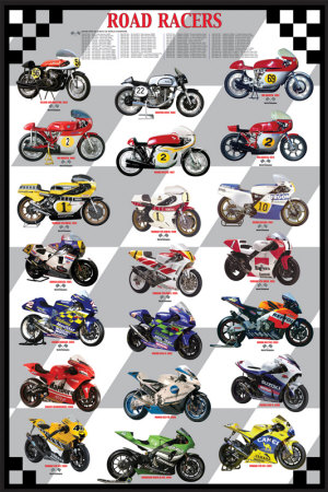 Road Racers Poster Road Racers Poster