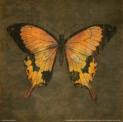Mocha Butterfly Print Mocha Butterfly Print