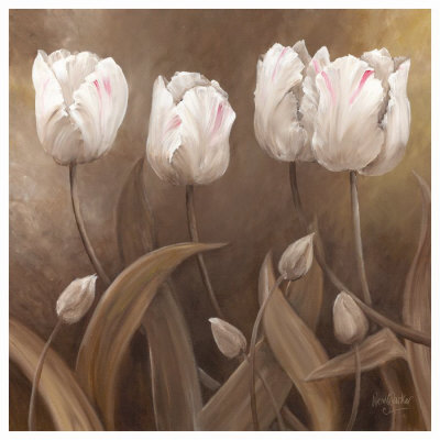 Sepia Tulips II Print Sepia Tulips II Print