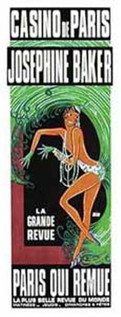 Casino De Paris - Josephine Baker Print Casino De Paris - Josephine Baker Print