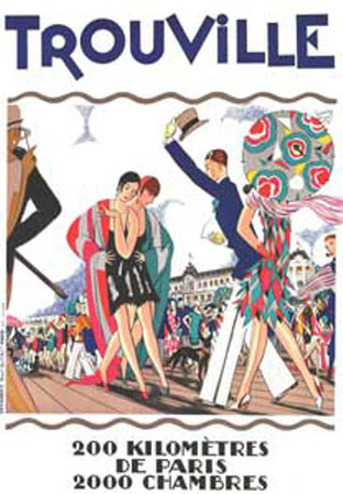 Trouville Print Trouville Print