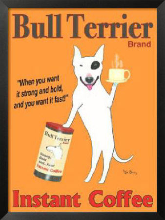 Bull Terrier Brand Framed Print Bull Terrier Brand Framed Print