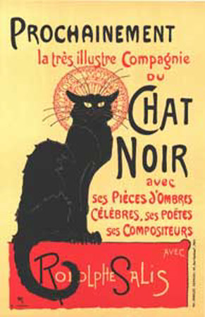 Chat Noir Print Chat Noir Print