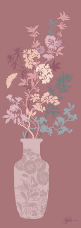 Pink Blossom Vase Print Pink Blossom Vase Print