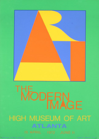 Atlanta-ART, 1972 Serigraph Atlanta-ART, 1972 Serigraph