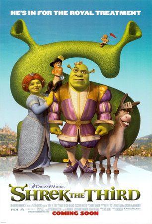 Shrek 3 Poster Shrek 3 Poster