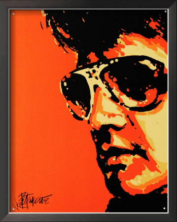 Elvis Tigerman Framed Sign Elvis Tigerman Framed Sign