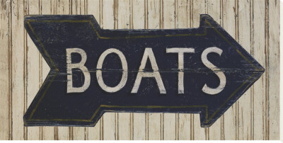 To the Boats Stretched Canvas Print To the Boats Stretched Canvas Print