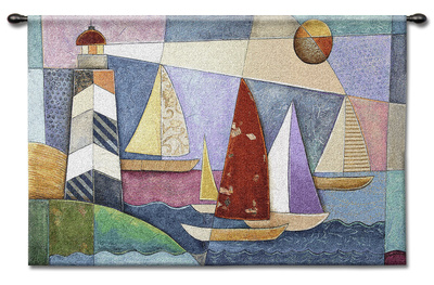 Bay Regatta Wall Tapestry Bay Regatta Wall Tapestry