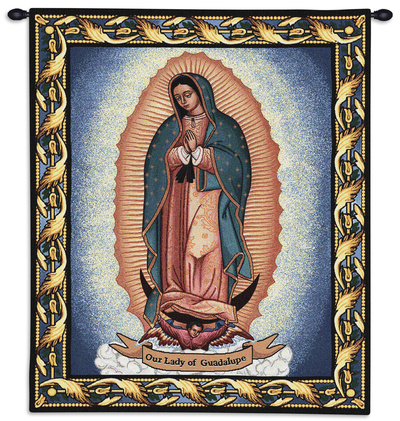 Our Lady of Guadelupe Wall Tapestry Our Lady of Guadelupe Wall Tapestry
