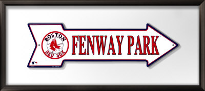 Fenway Park Boston Framed Sign Fenway Park Boston Framed Sign