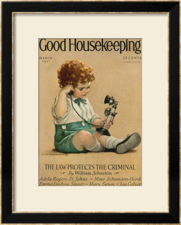Good Housekeeping, March 1927 Framed Print Good Housekeeping, March 1927 Framed Print