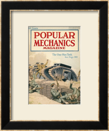 Popular Mechanics, June 1918 Framed Print Popular Mechanics, June 1918 Framed Print