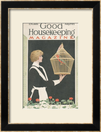 Good Housekeeping, July 1914 Framed Print Good Housekeeping, July 1914 Framed Print