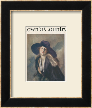 Town & Country, May 1st, 1917 Framed Print Town & Country, May 1st, 1917 Framed Print