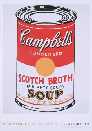 Scotch Broth Campbell's Soup Print. zoom. view in room