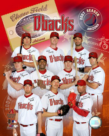 2007 Arizona Diamondbacks Team Photograph 2007 Arizona Diamondbacks Team Photograph