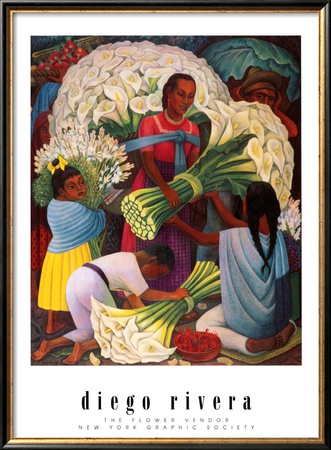 The Flower Vendor Framed Print The Flower Vendor Framed Print