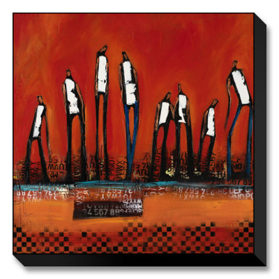 Red Field Limited Edition on Canvas Red Field Limited Edition on Canvas