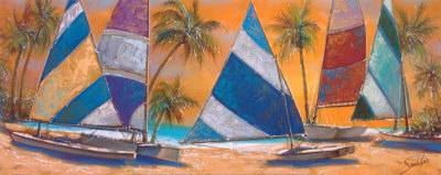 Grand Bay Sails Print Grand Bay Sails Print