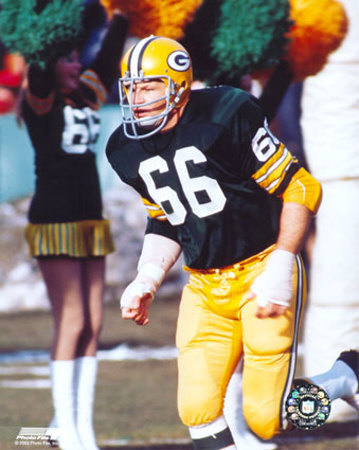 Ray Nitschke - Running Photograph Ray Nitschke - Running Photograph