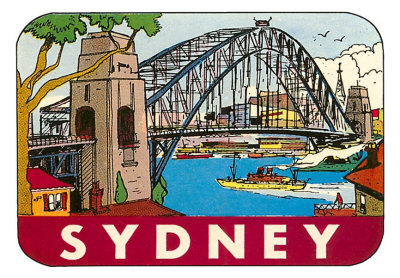 Sydney Harbor Bridge Print Sydney Harbor Bridge Print