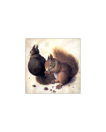 Squirrels Print Squirrels Print