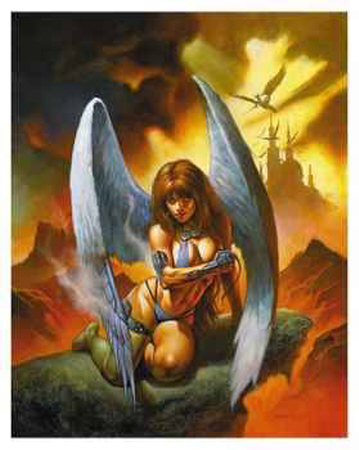Fallen Angel Print Fallen Angel Print