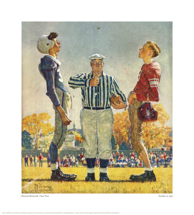 Coin Toss Giclee Print Coin Toss Giclee Print