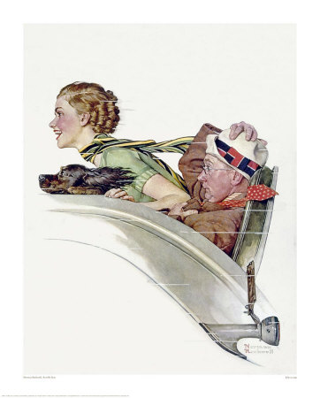 Rumble Seat Giclee Print Rumble Seat Giclee Print