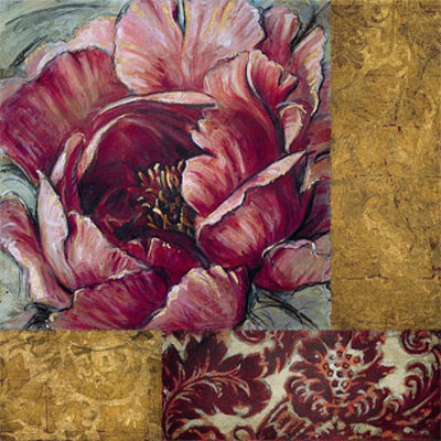 Velvet Dawn Peony Print Velvet Dawn Peony Print