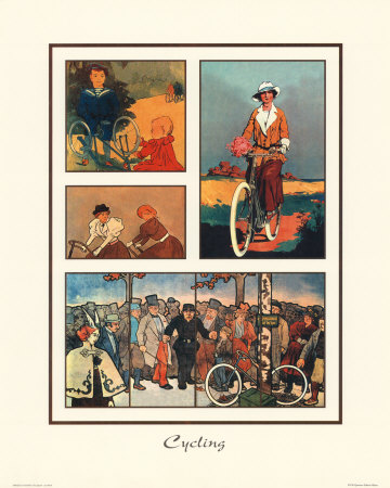 Cycling Print Cycling Print
