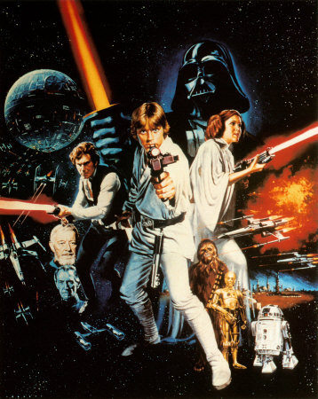 Star Wars Poster Card Star Wars Poster Card