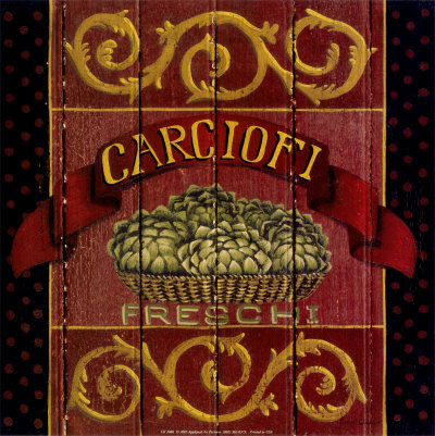 Carciofi Freschi Print Carciofi Freschi Print